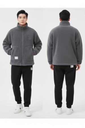 Men's Faux Wool Thick Jacket – The Perfect Blend of Warmth, Style & Confidence