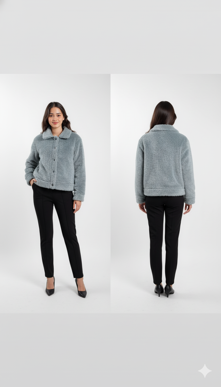 Teddy Jacket – Cozy Comfort Meets Effortless Chic