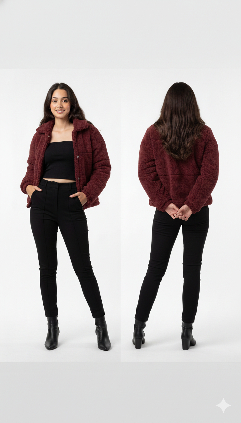 Teddy Jacket – Cozy Comfort Meets Effortless Chic