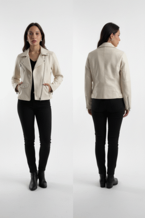 Zip-Front Biker Jacket – Bold Streetwear Meets Timeless Edge