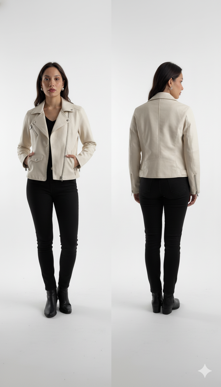 Zip-Front Biker Jacket – Bold Streetwear Meets Timeless Edge