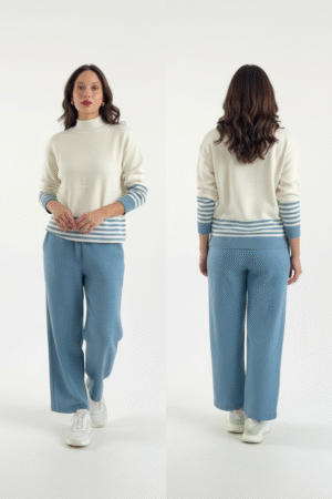 Women's Western Top & Palazzos Set – Chic, Comfortable & Effortlessly Stylish