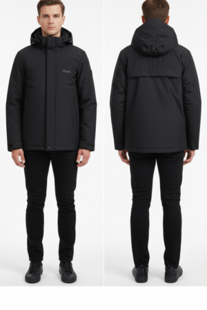 The Lifestyle Co. Hooded Padded Jacket – Modern Warmth with Effortless Urban Style